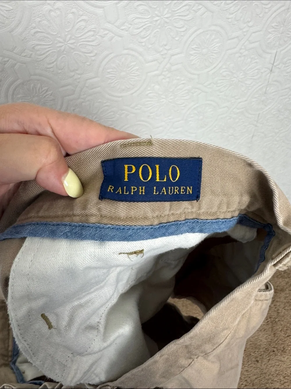 Polo Ralph Lauren Classic Fit 9” Shorts Men’s Size 38 Khaki Chino
